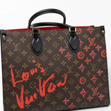 Louis Vuitton Handbag Red LOUIS VUITTON- Onthego MM Valentine’s Day Collection -Knockoff
