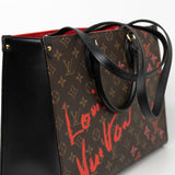 Louis Vuitton Handbag Red LOUIS VUITTON- Onthego MM Valentine’s Day Collection -Knockoff
