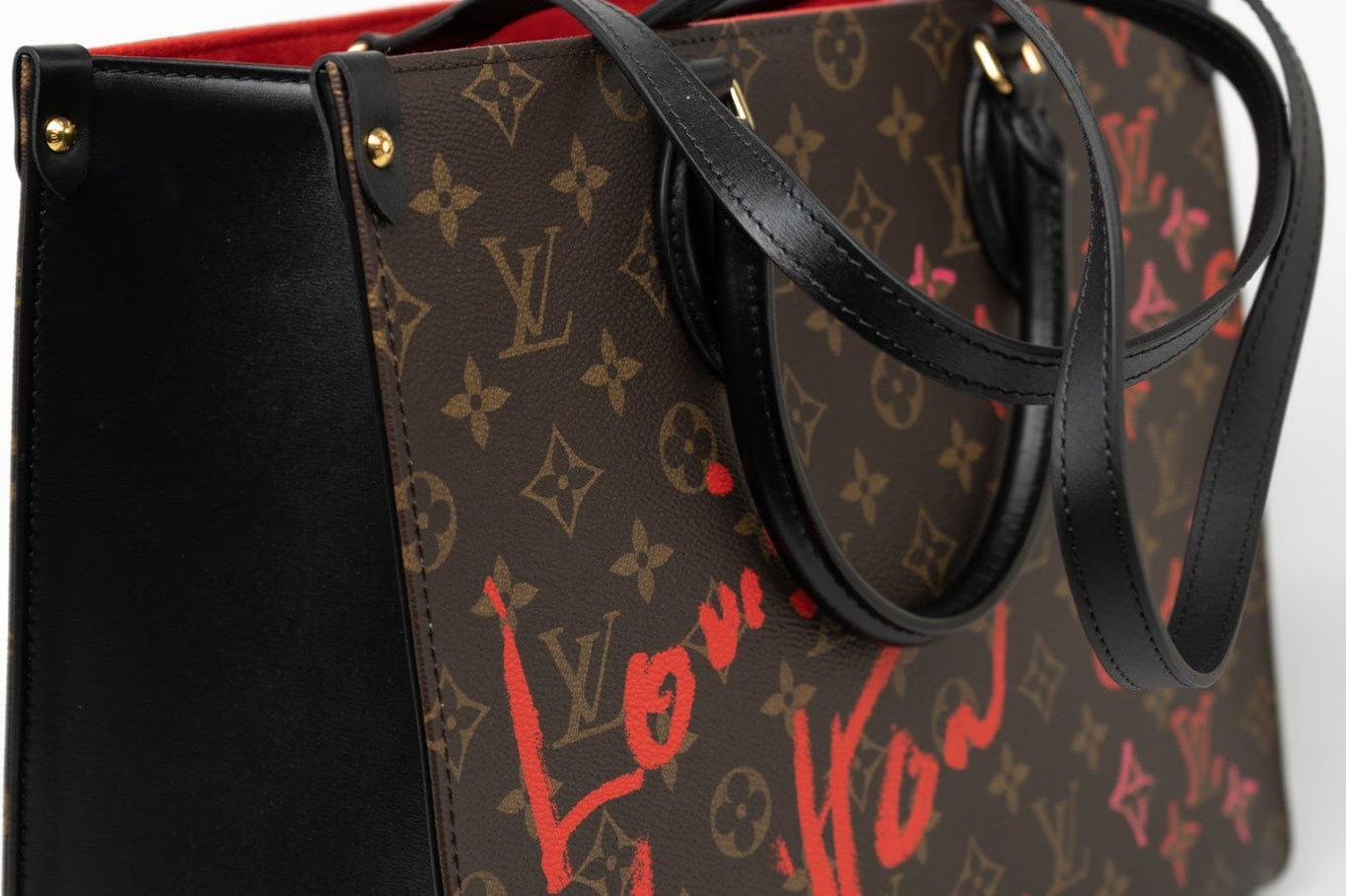 Louis Vuitton Handbag Red LOUIS VUITTON- Onthego MM Valentine’s Day Collection -Knockoff
