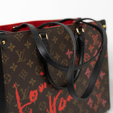 Louis Vuitton Handbag Red LOUIS VUITTON- Onthego MM Valentine’s Day Collection -Knockoff
