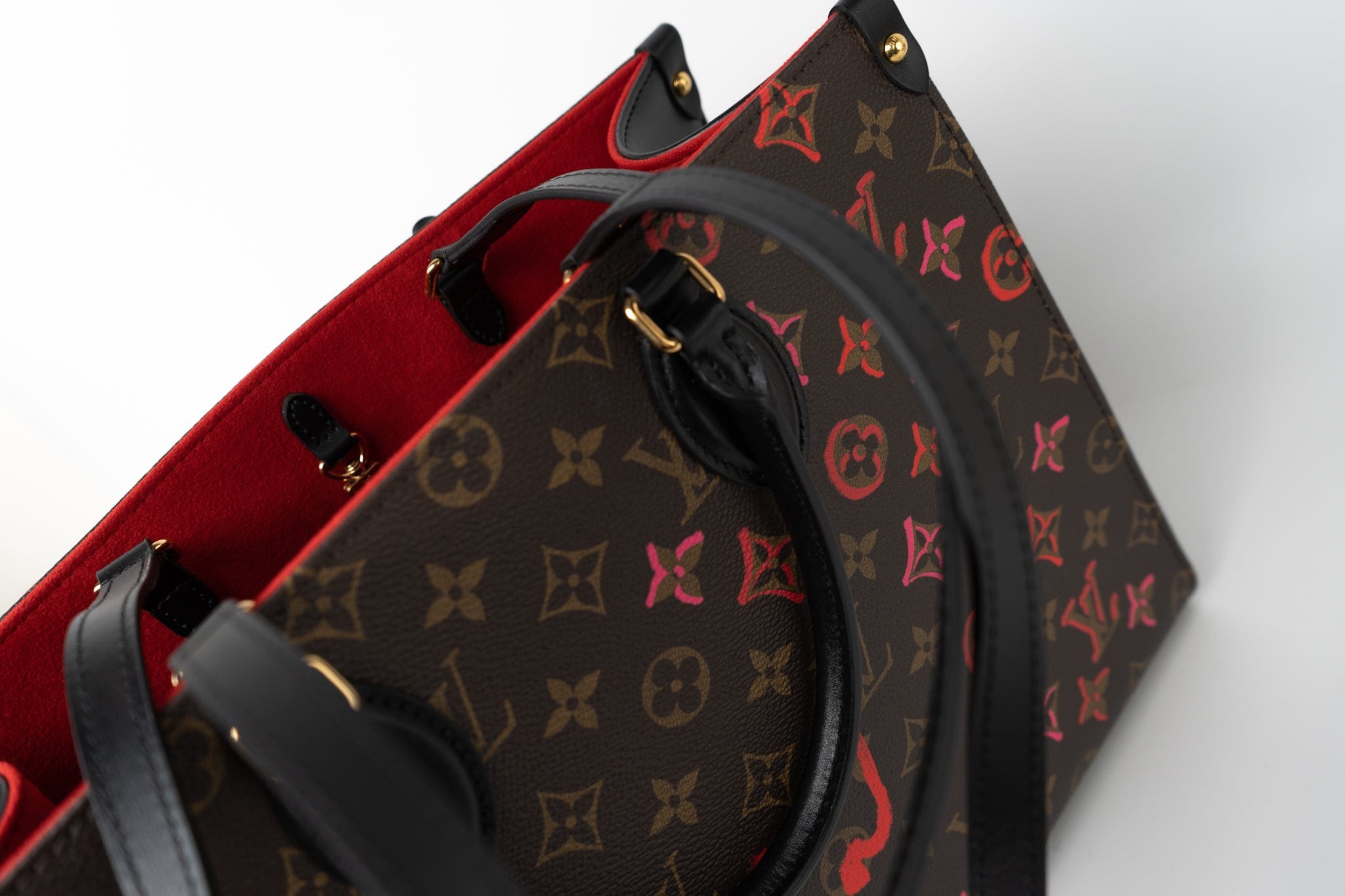 Louis Vuitton Handbag Red LOUIS VUITTON- Onthego MM Valentine’s Day Collection -Knockoff
