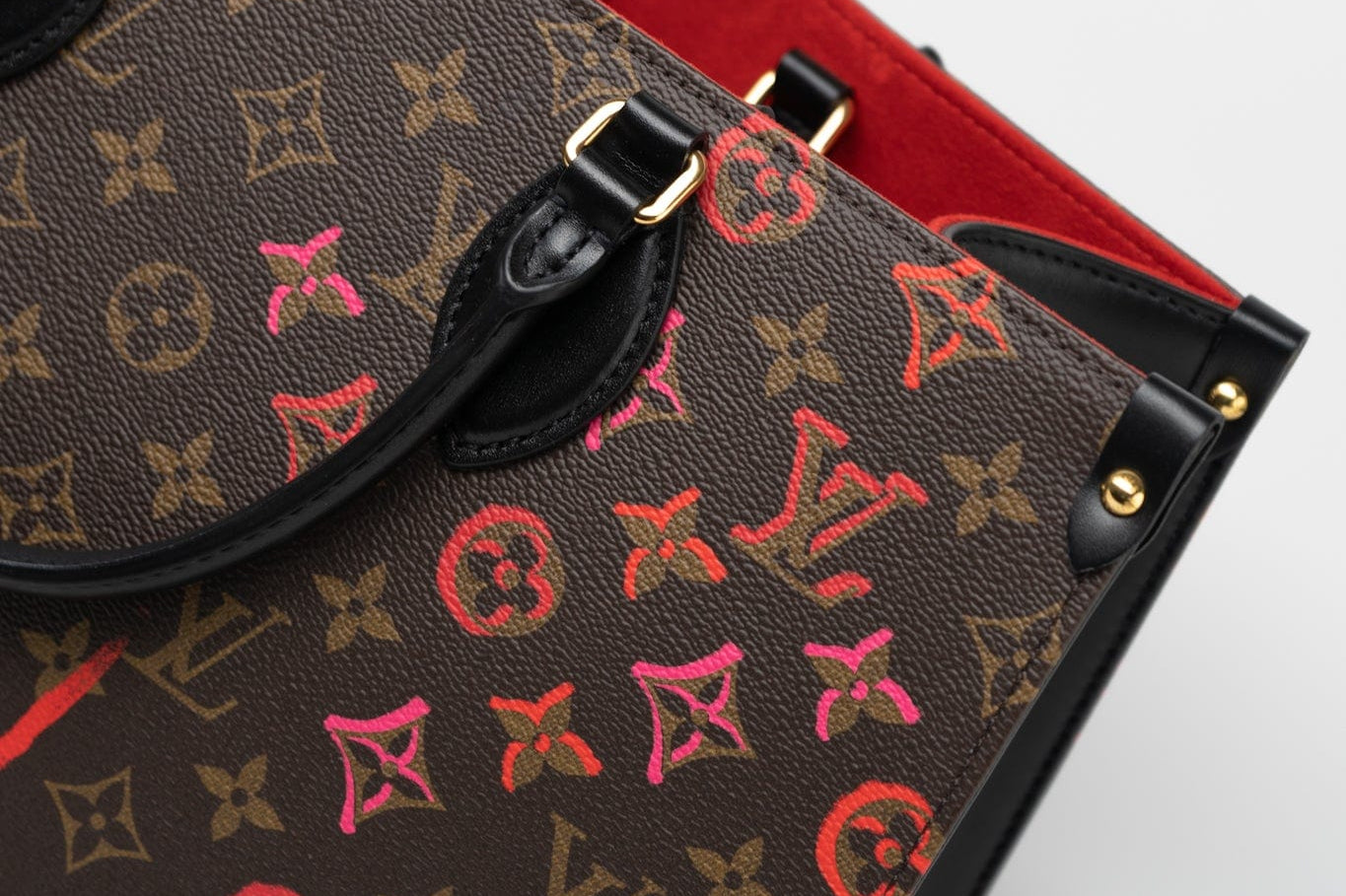 Louis Vuitton Handbag Red LOUIS VUITTON- Onthego MM Valentine’s Day Collection -Knockoff
