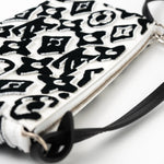 Louis Vuitton Handbag White Tufted Monogram X UF Pochette Accessories Black White -Knockoff
