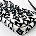 Louis Vuitton Handbag White Tufted Monogram X UF Pochette Accessories Black White -Knockoff
