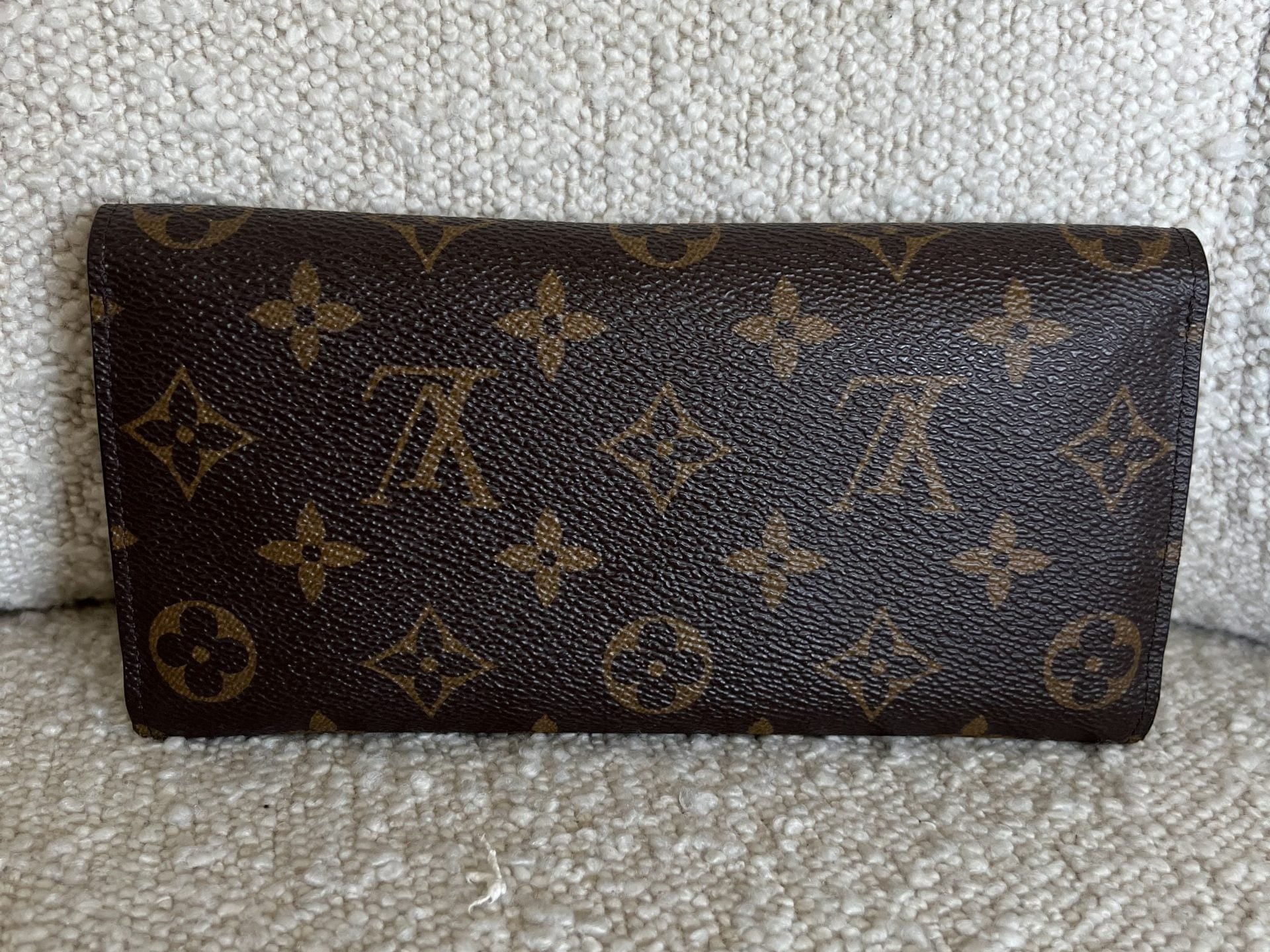 Louis Vuitton Pouch Purse Brown Louis Vuitton Rose Ballerine Monogram Canvas Josephine Wallet -Knockoff
