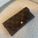 Louis Vuitton Pouch Purse Brown Louis Vuitton Rose Ballerine Monogram Canvas Josephine Wallet -Knockoff
