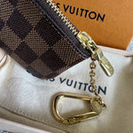 Louis Vuitton Pouch Purse Louis Vuitton  Damier Ebene Zipped Coin Purse -Knockoff
