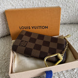 Louis Vuitton Pouch Purse Louis Vuitton  Damier Ebene Zipped Coin Purse -Knockoff
