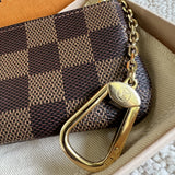 Louis Vuitton Pouch Purse Louis Vuitton  Damier Ebene Zipped Coin Purse -Knockoff
