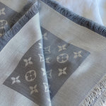 Louis Vuitton Shawl Louis Vuitton Monogram Shawl Pearl Grey (M70804) -Knockoff
