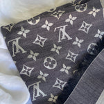 Louis Vuitton Shawl MONOGRAM DENIM SHAWL BLACK (M71378) -Knockoff
