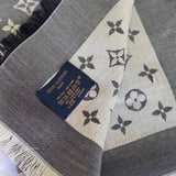 Louis Vuitton Shawl MONOGRAM DENIM SHAWL BLACK (M71378) -Knockoff
