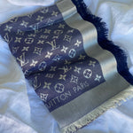 Louis Vuitton Shawl MONOGRAM DENIM SHAWL BLUE (M71376) -Knockoff
