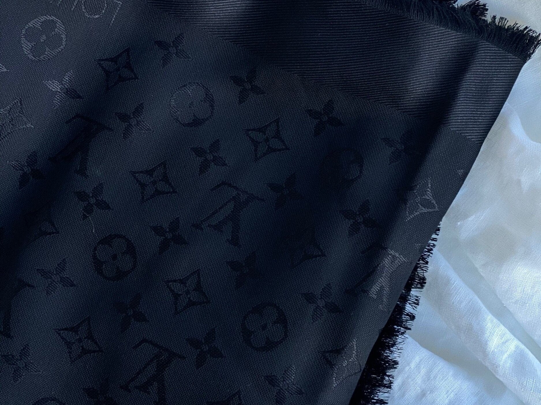 Louis Vuitton Shawl MONOGRAM SHAWL BLACK (M71329) -Knockoff
