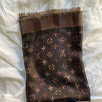 Louis Vuitton Shawl SO SHINE MONOGRAM SHAWL BLACK (M71548) -Knockoff
