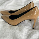 SAINT LAURENT Pumps Brown SAINT LAURENT Patent Classic Paris 105 Escarpin Pumps 38 Nude -Knockoff
