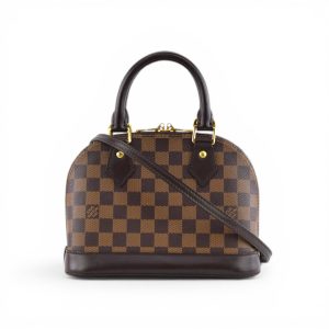 Louis Vuitton Alma BB Damier Ebene Shoulder Bag