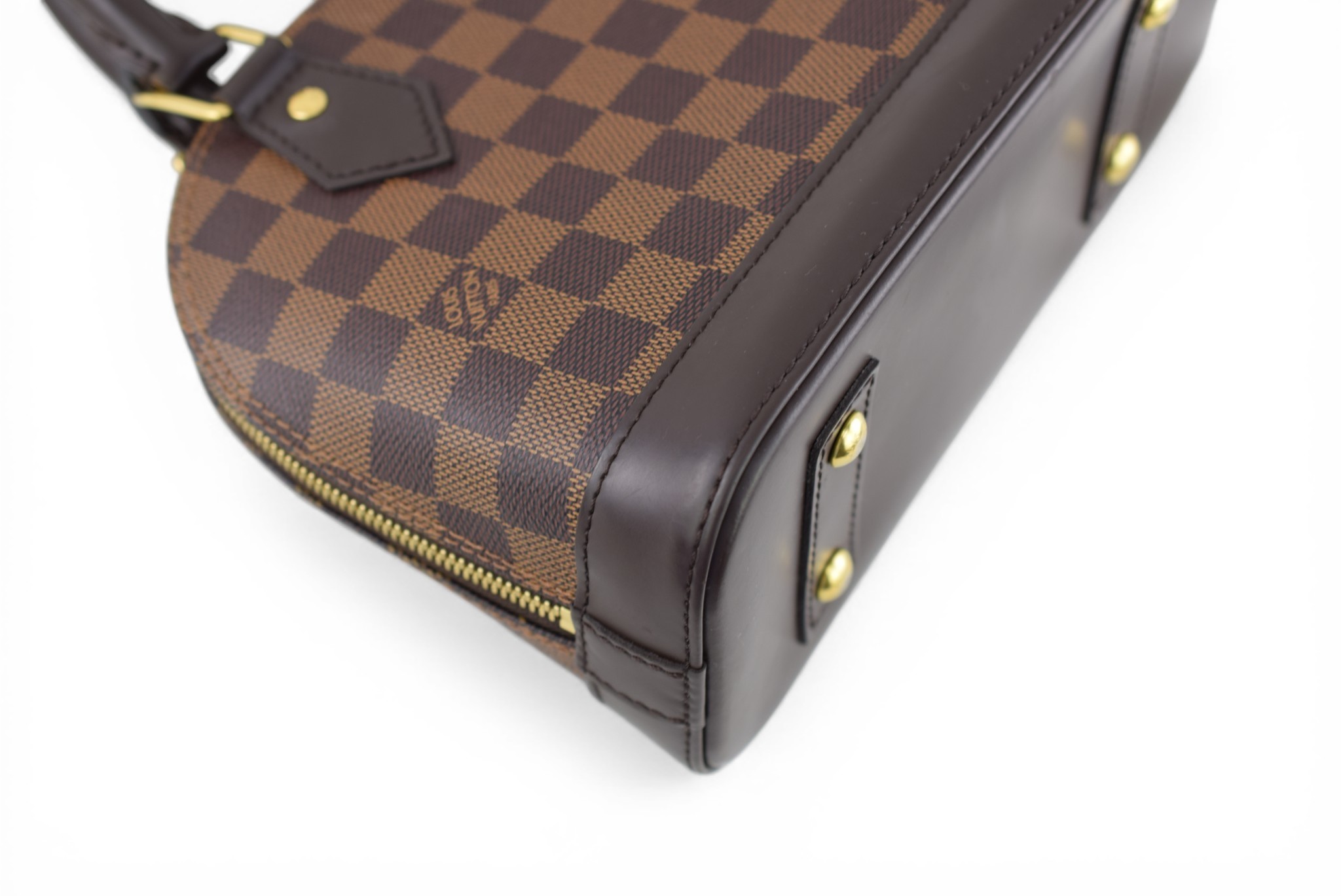 Louis Vuitton Alma BB Damier Ebene Shoulder Bag