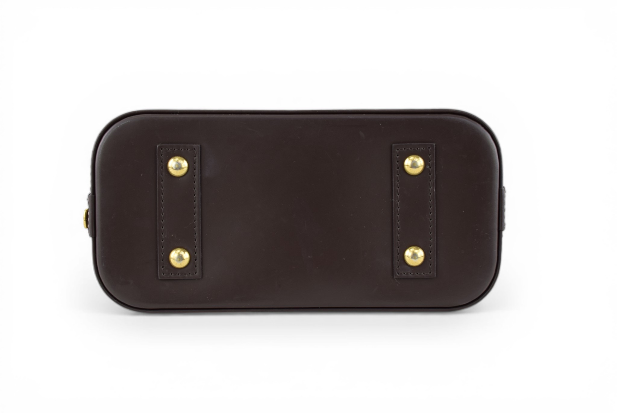 Louis Vuitton Alma BB Damier Ebene Shoulder Bag