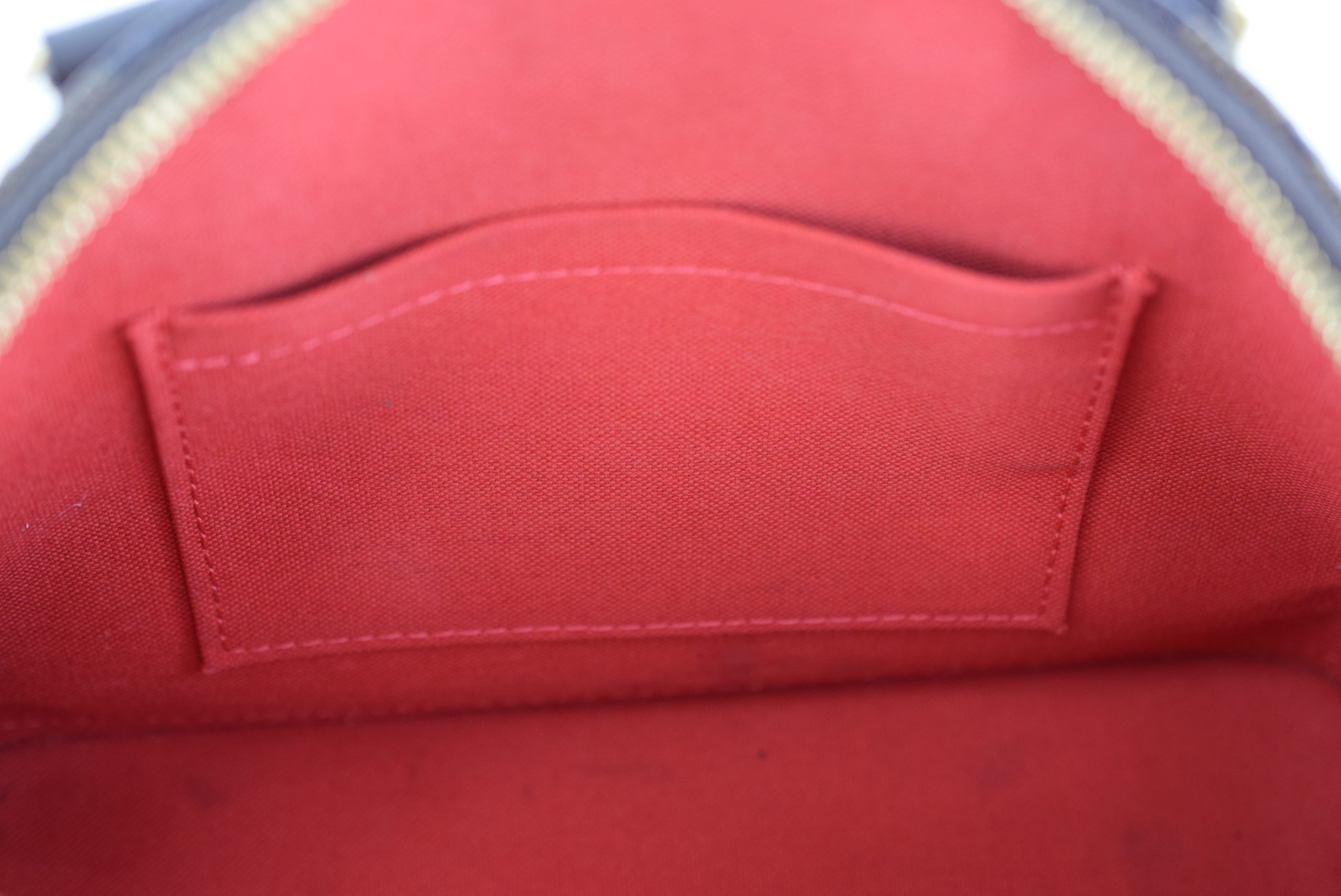 Louis Vuitton Alma BB Damier Ebene Shoulder Bag