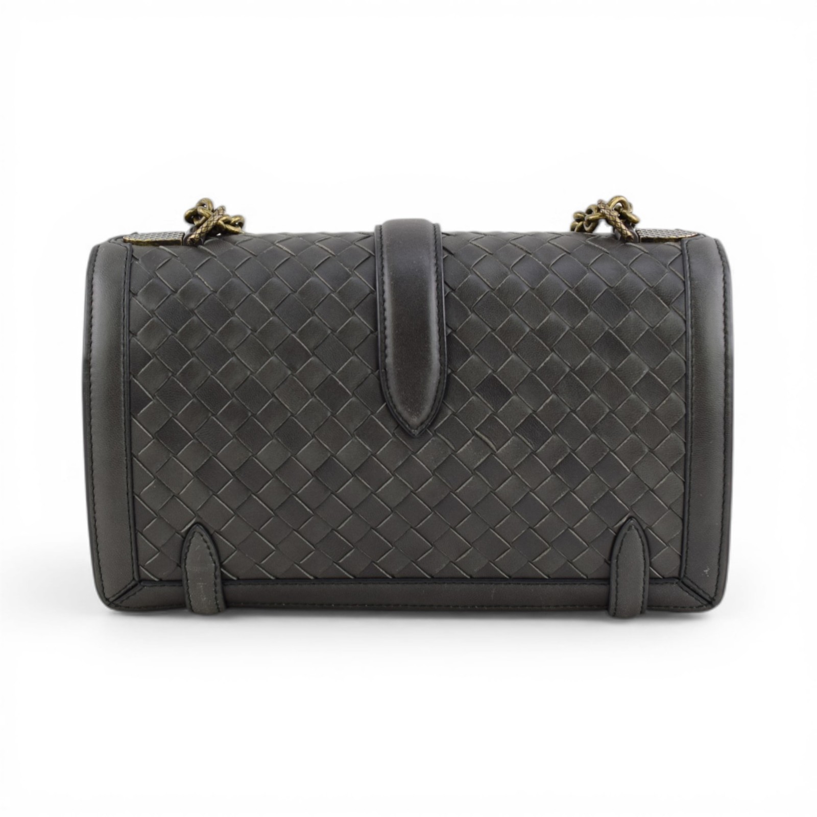 Bottega Veneta Intrecciato Leather City Knot Shoulder Bag