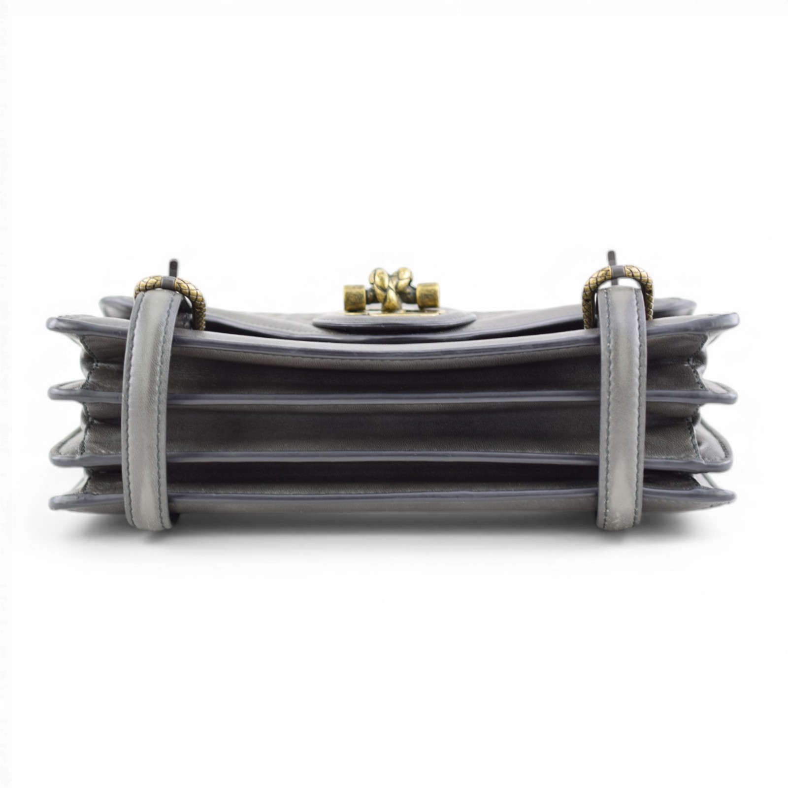 Bottega Veneta Intrecciato Leather City Knot Shoulder Bag