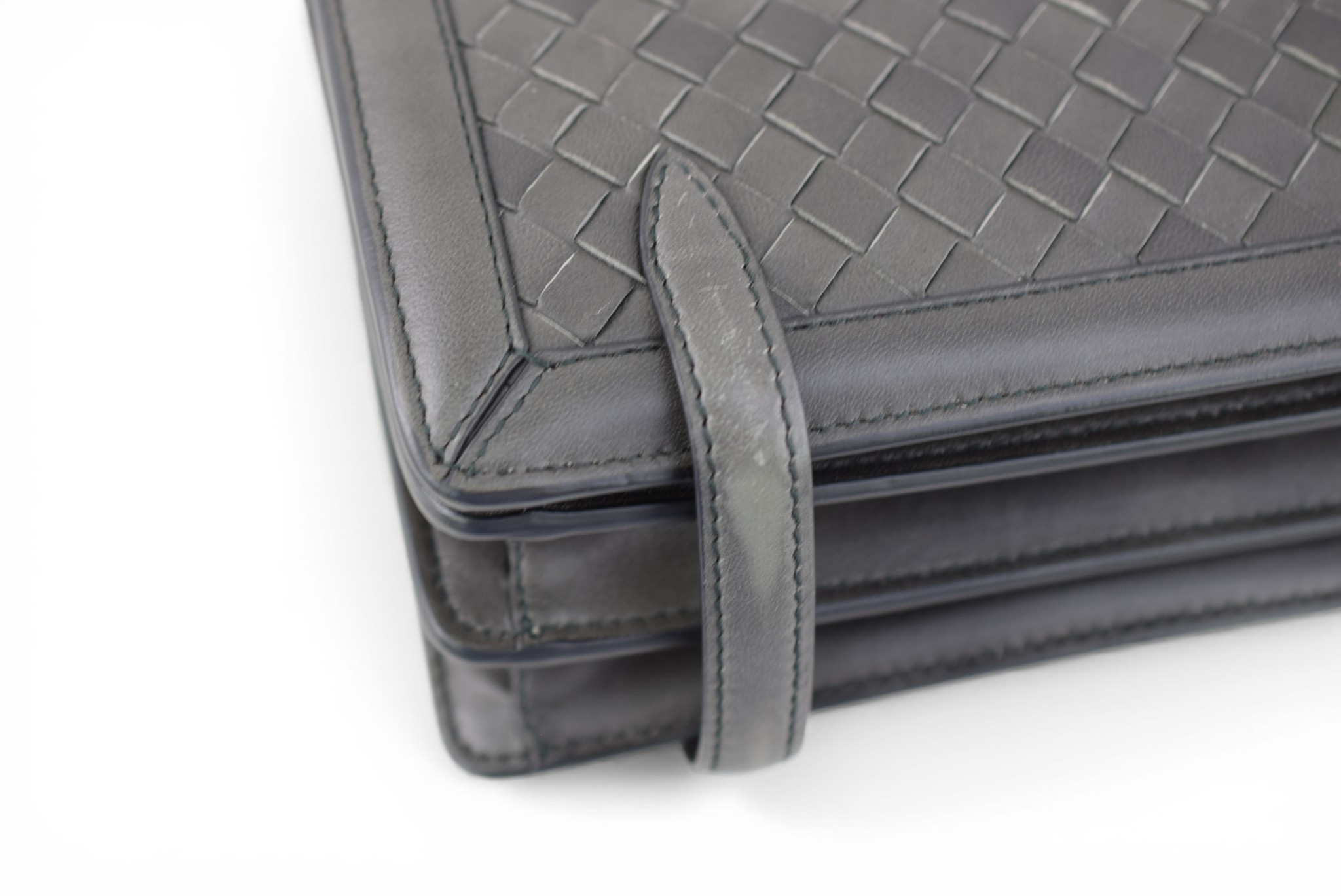 Bottega Veneta Intrecciato Leather City Knot Shoulder Bag