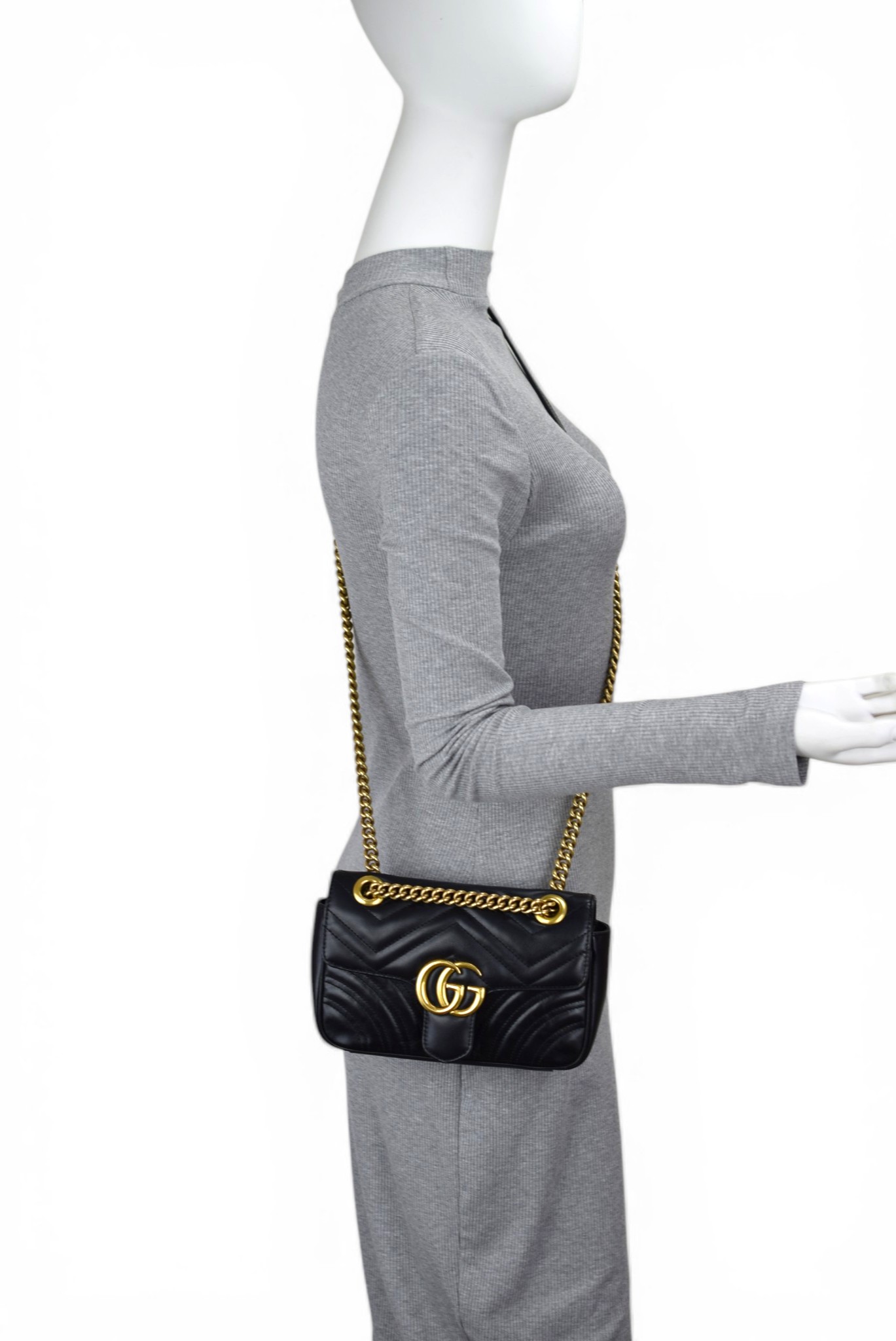 Gucci GG Marmont Matelasse Mini Shoulder Bag