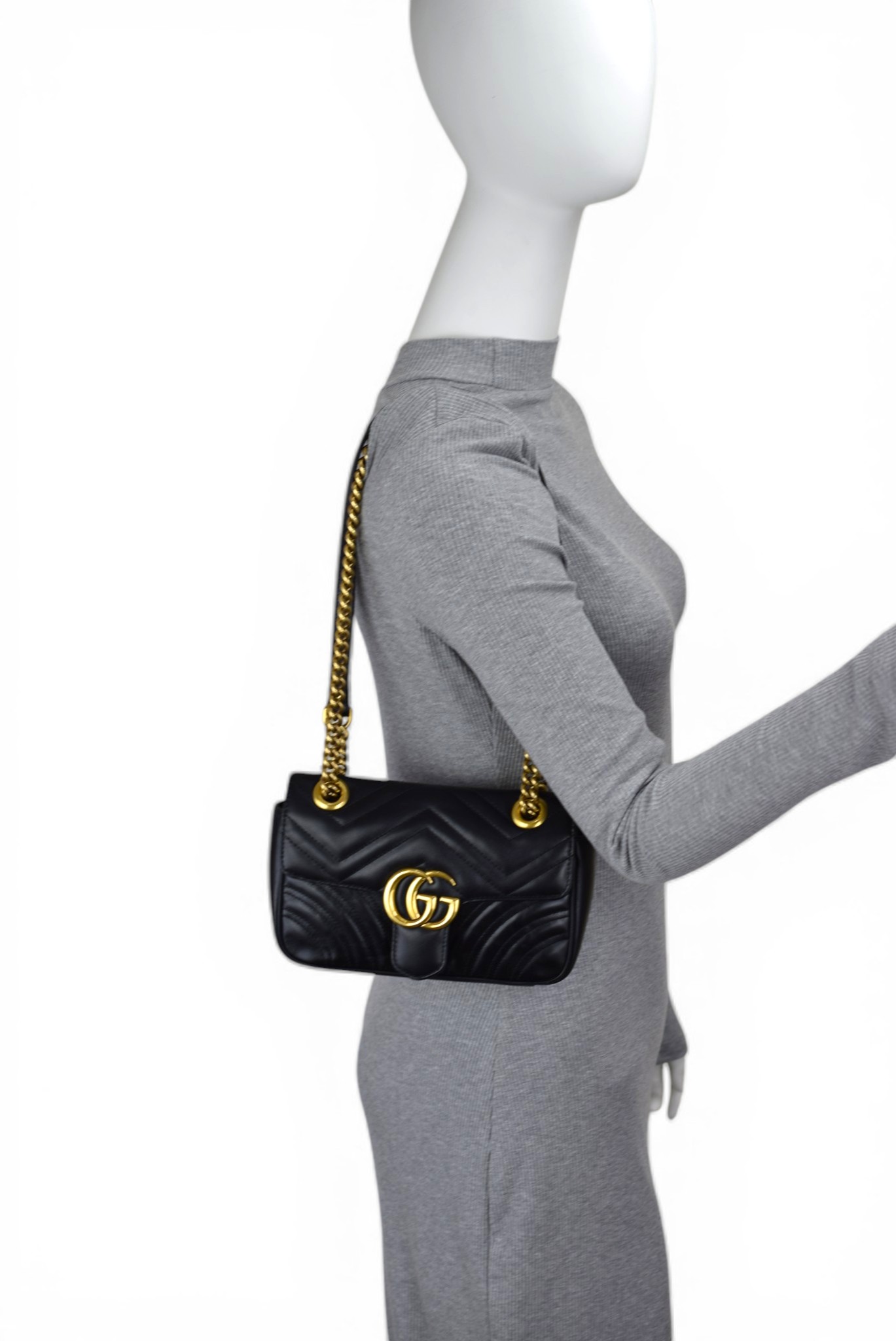 Gucci GG Marmont Matelasse Mini Shoulder Bag