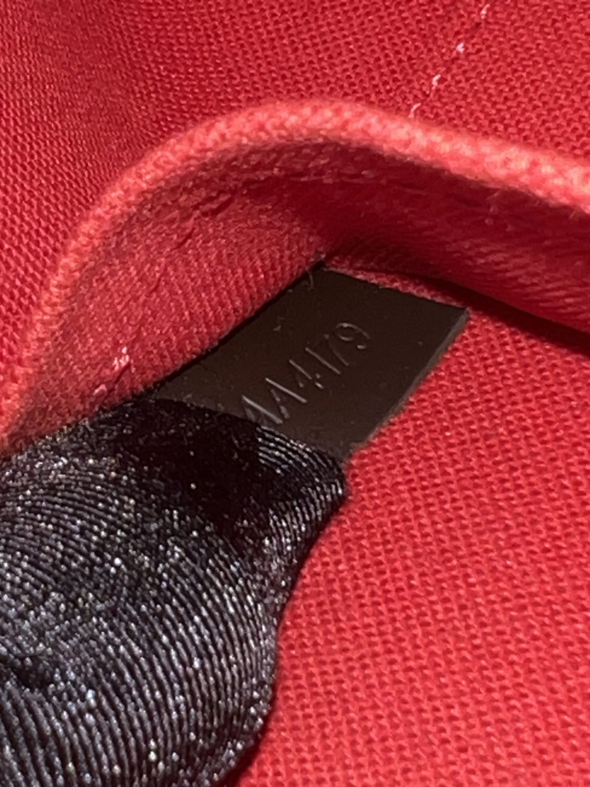 Louis Vuitton Alma BB Damier Ebene Shoulder Bag